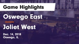 Oswego East  vs Joliet West  Game Highlights - Dec. 14, 2018