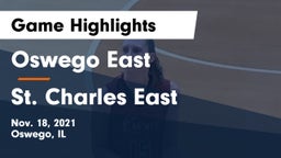Oswego East  vs St. Charles East  Game Highlights - Nov. 18, 2021
