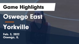 Oswego East  vs Yorkville  Game Highlights - Feb. 3, 2022