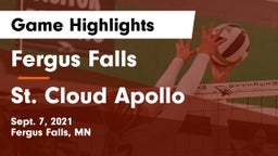 Fergus Falls  vs St. Cloud Apollo  Game Highlights - Sept. 7, 2021