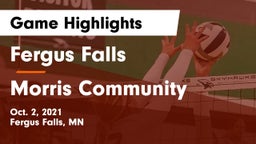Fergus Falls  vs Morris Community  Game Highlights - Oct. 2, 2021