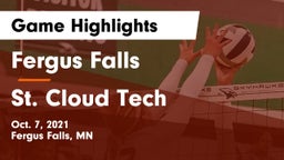 Fergus Falls  vs St. Cloud Tech Game Highlights - Oct. 7, 2021