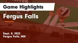 Fergus Falls  Game Highlights - Sept. 8, 2022