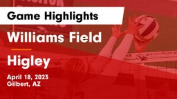 Williams Field  vs Higley  Game Highlights - April 18, 2023