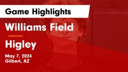 Williams Field  vs Higley  Game Highlights - May 7, 2024