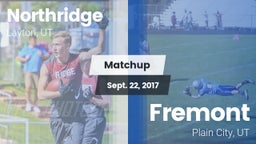 Matchup: Northridge High vs. Fremont  2017