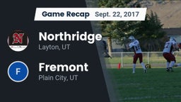 Recap: Northridge  vs. Fremont  2017