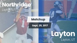 Matchup: Northridge High vs. Layton  2017