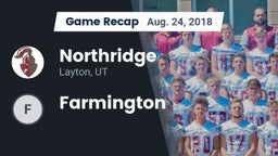 Recap: Northridge  vs. Farmington  2018
