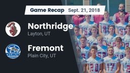 Recap: Northridge  vs. Fremont  2018