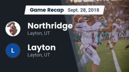 Recap: Northridge  vs. Layton  2018