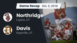 Recap: Northridge  vs. Davis  2018