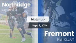 Matchup: Northridge High vs. Fremont  2019