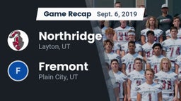 Recap: Northridge  vs. Fremont  2019