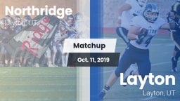 Matchup: Northridge High vs. Layton  2019
