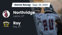 Recap: Northridge  vs. Roy  2020
