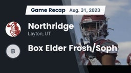Recap: Northridge  vs. Box Elder Frosh/Soph 2023