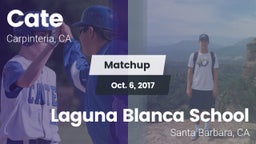 Matchup: Cate  vs. Laguna Blanca School 2017