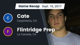 Recap: Cate  vs. Flintridge Prep  2017