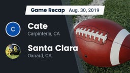 Recap: Cate  vs. Santa Clara  2019