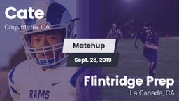 Matchup: Cate  vs. Flintridge Prep  2019
