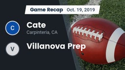 Recap: Cate  vs. Villanova Prep 2019