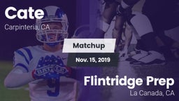 Matchup: Cate  vs. Flintridge Prep  2019