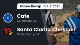 Recap: Cate  vs. Santa Clarita Christian  2021