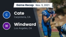 Recap: Cate  vs. Windward  2021
