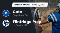 Recap: Cate  vs. Flintridge Prep  2023