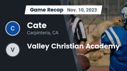 Recap: Cate  vs. Valley Christian Academy 2023