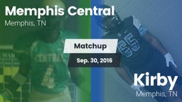 Matchup: Memphis Central vs. Kirby  2016