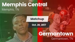 Matchup: Memphis Central vs. Germantown  2017