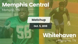 Matchup: Memphis Central vs. Whitehaven  2018