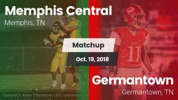 Matchup: Memphis Central vs. Germantown  2018