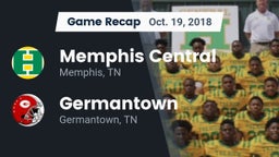 Recap: Memphis Central  vs. Germantown  2018