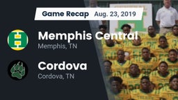 Recap: Memphis Central  vs. Cordova  2019