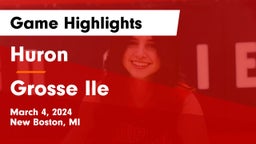 Huron  vs Grosse Ile  Game Highlights - March 4, 2024
