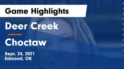 Deer Creek  vs Choctaw  Game Highlights - Sept. 24, 2021