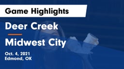 Deer Creek  vs Midwest City  Game Highlights - Oct. 4, 2021