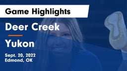 Deer Creek  vs Yukon  Game Highlights - Sept. 20, 2022