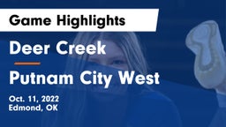Deer Creek  vs Putnam City West  Game Highlights - Oct. 11, 2022