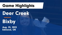 Deer Creek  vs Bixby  Game Highlights - Aug. 25, 2023