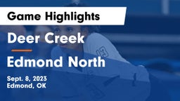 Deer Creek  vs Edmond North  Game Highlights - Sept. 8, 2023