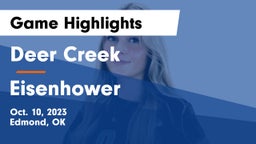 Deer Creek  vs Eisenhower  Game Highlights - Oct. 10, 2023