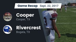 Recap: Cooper  vs. Rivercrest  2017