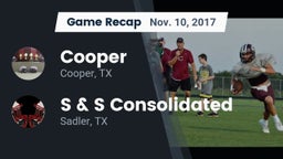 Recap: Cooper  vs. S & S Consolidated  2017