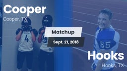 Matchup: Cooper  vs. Hooks  2018