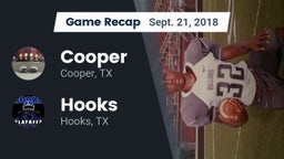 Recap: Cooper  vs. Hooks  2018