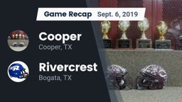 Recap: Cooper  vs. Rivercrest  2019